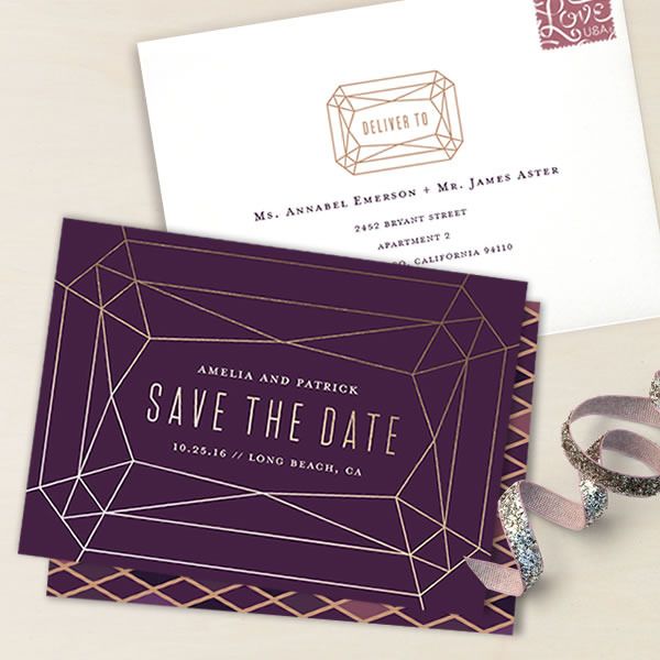 Save the Date with Minted The Perfect Palette